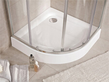 Какой поддон лучше – глубокий или низкий?