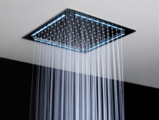 Потолочный душ особенности домашней установки