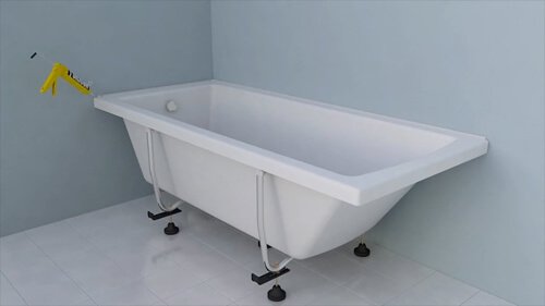 Встановлення акрилової ванни