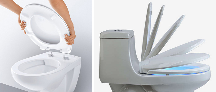 сиденье для унитаза с микролифтом