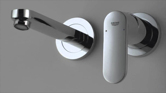 настенные смесители для ванной grohe