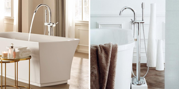 напольные смесители для ванны