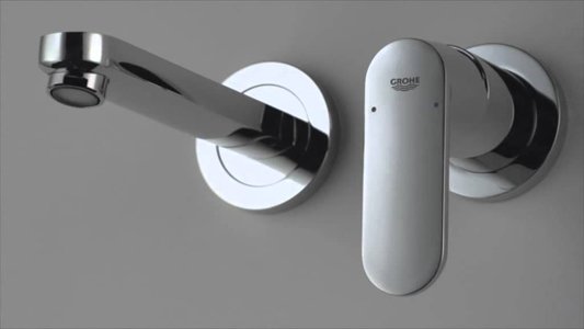 настінні змішувачі для ванної grohe