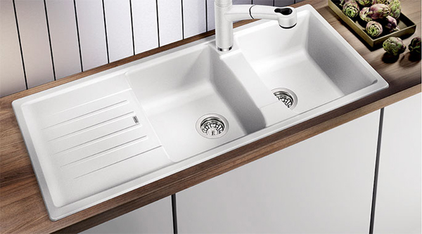 мойка для кухни врезная с двумя чашами