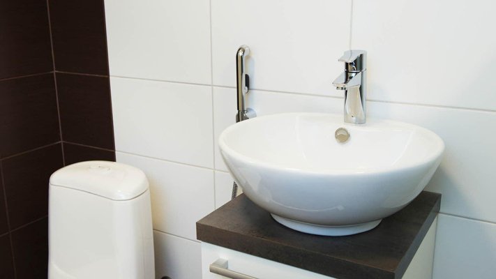 Смеситель для раковины с гигиеническим душем