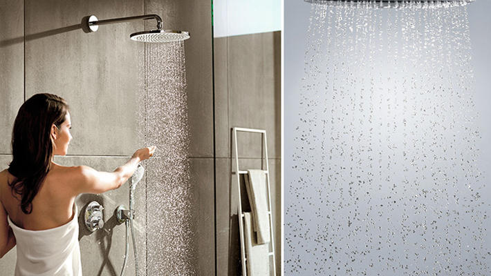 верхний душ hansgrohe