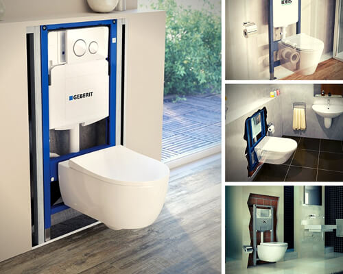 Інсталяції для унітазу