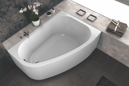 Угловая акриловая ванна Kolpa-San