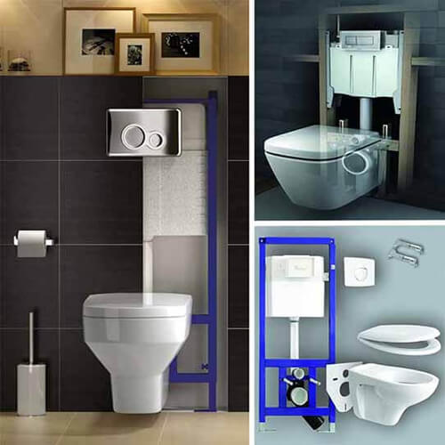 Инсталляции для унитаза дизайн