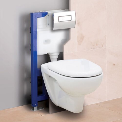 Інсталяції для унітазу монтаж