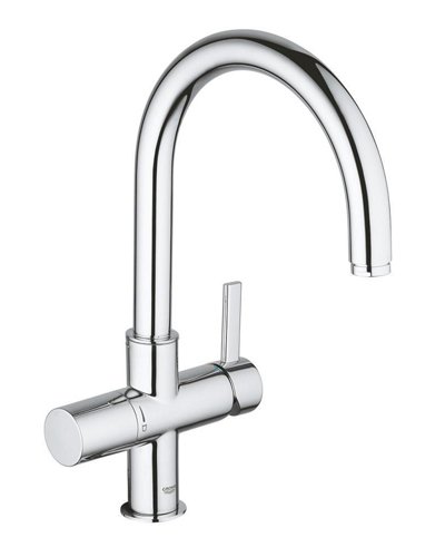 Смеситель кухонный с подключением к фильтру GROHE Blue Pure Eurosmart 31722000