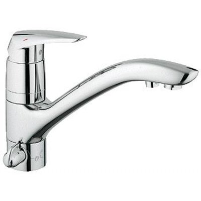 Смеситель для кухни Grohe Eurodisc 33334001 2 в 1 функция водопроводной и питьевой воды