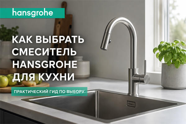 змішувач Hansgrohe для кухні