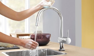 сенсорный смесительдля кухни