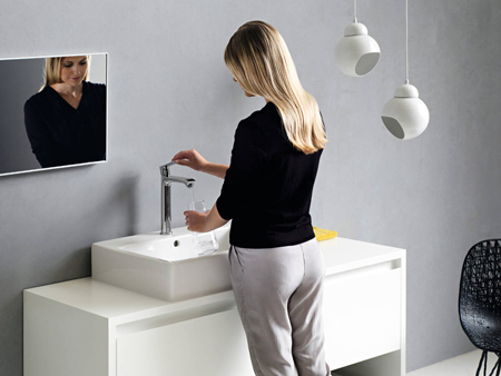 Стильные краны для раковины Hansgrohe
