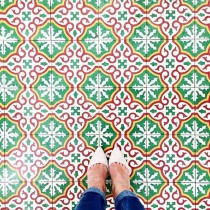 Плитка для пола полуполированная, лаппатированная