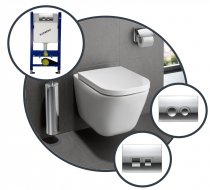 Комплектующие для систем инсталляций для унитазов