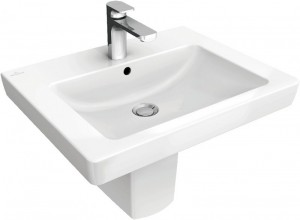 Раковина для ванної підвісна Villeroy & Boch колекція Subway 2.0 біла 71136501