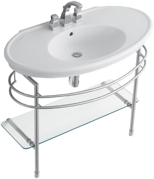 Тумба под раковину Villeroy&Boch Amadea напольная 96х50х81 металл 86970000