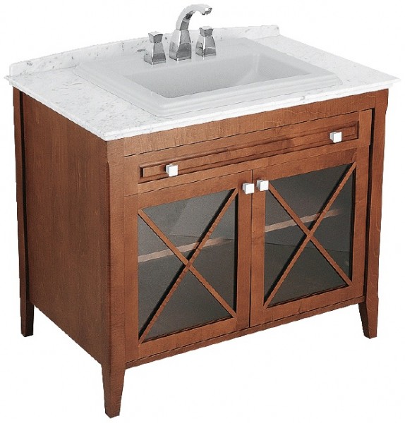 Тумба під раковину Villeroy & Boch Hommage 897910R2 підлоги 98.5х85х62 горіх 897910R2