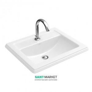 Раковина для ванної вбудована Villeroy & Boch колекція Hommage біла 710263R1