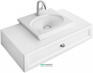 Тумба під раковину Villeroy & Boch La Belle підвісна 95х54х21 біла A62410DJ