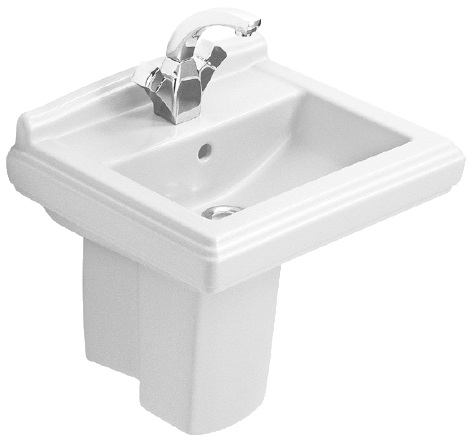 Раковина для ванной подвесная Villeroy&Boch коллекция Hommage белая 730150R1