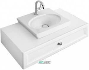 Тумба под раковину Villeroy&Boch La Belle подвесная 95х54х21 белая A62410DJ