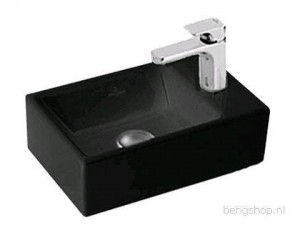 Раковина для ванной накладная Villeroy&Boch коллекция Memento черная 533341S0