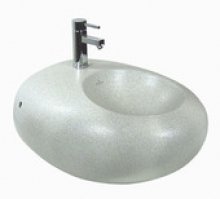 Біде підвісне Villeroy & Boch колекція Pure Stone 59х53х39 з переливом 547001U9