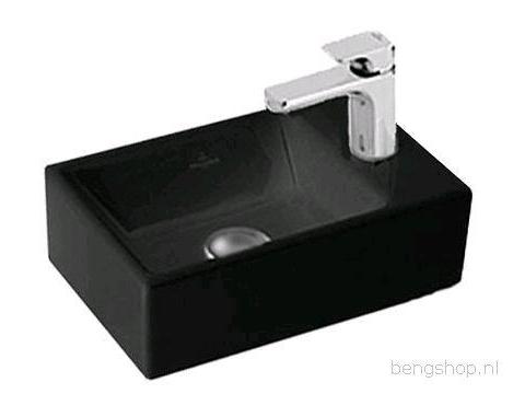 Раковина для ванной накладная Villeroy&Boch коллекция Memento черная 533341S0