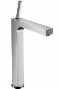 Змішувач для раковини з джойстиком і донним клапаном високий Hansgrohe Axor Citterio хром 39020000