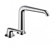 Смеситель для раковины однорычажный скрытый Hansgrohe коллекция Axor Bouroullec хром 19144000