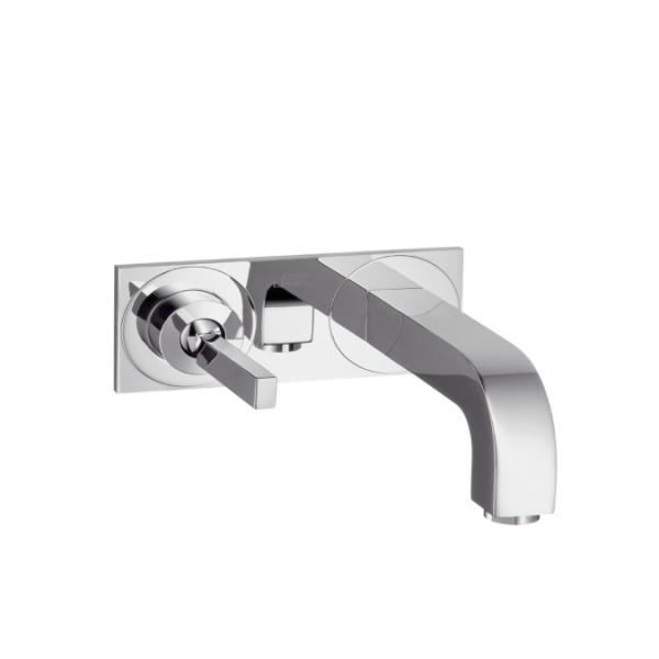 Змішувач для раковини з джойстиком настінний прихований Hansgrohe Axor Citterio хром 39115000