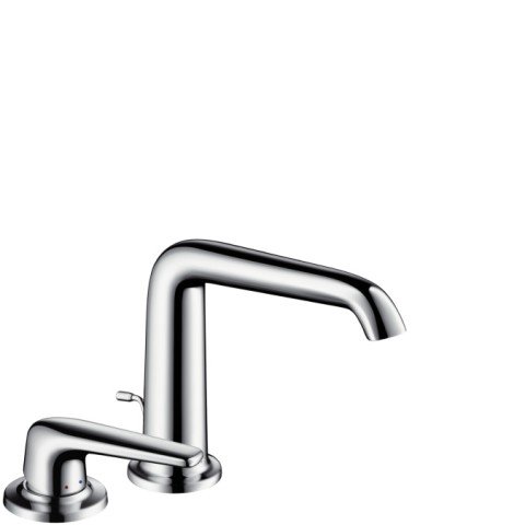 Смеситель для раковины однорычажный скрытый Hansgrohe коллекция Axor Bouroullec хром 19123000
