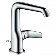 Смеситель для раковины однорычажный с донным клапаном Hansgrohe Axor Bouroullec хром 19010000