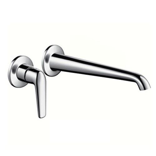 Смеситель для раковины однорычажный настенный скрытый Hansgrohe Axor Bouroullec хром 19127000