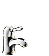 Смеситель для раковины однорычажный Hansgrohe коллекция Axor Carlton хром/золото 17010000