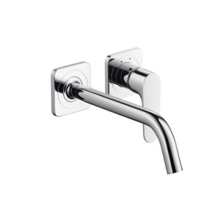 Смеситель для раковины однорычажный настенный скрытый Hansgrohe Axor Citterio M хром 34116000