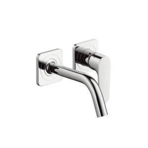 Смеситель для раковины однорычажный настенный скрытый Hansgrohe Axor Citterio M хром 34113000