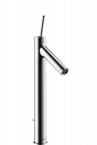 Смеситель для раковины с джойстиком и донным клапаном высокий Hansgrohe Axor Starck хром 10120000