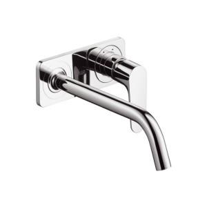 Смеситель для раковины однорычажный настенный скрытый Hansgrohe Axor Citterio M хром 34115000
