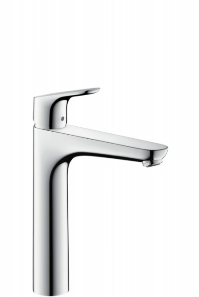 Змішувач для раковини одноважеля високий Hansgrohe Focus з донним клапаном хром 31608000