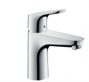 Смеситель для раковины однорычажный с донным клапаном Hansgrohe коллекция Focus хром 31607000