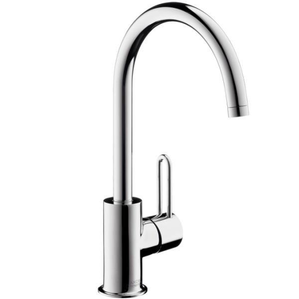 Смеситель для раковины однорычажный высокий Hansgrohe коллекция Axor Uno2 хром 38031000