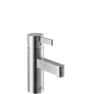 Змішувач для раковини одноважеля з донним клапаном Hansgrohe Axor Steel хром 35014800