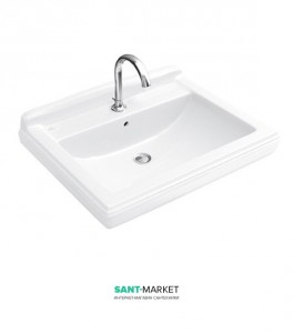 Раковина для ванной подвесная Villeroy&Boch коллекция Hommage белая 710175R1