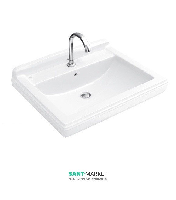 Раковина для ванной подвесная Villeroy&Boch коллекция Hommage белая 710175R1