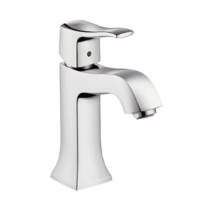 Змішувач для раковини одноважеля з донним клапаном Hansgrohe Metris Classic хром 31075000