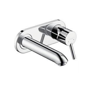 Смеситель для раковины однорычажный настенный скрытый Hansgrohe коллекция Talis хром 31618000